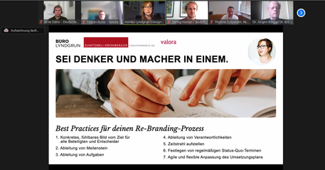 Webkonferenz Rebranding der Marke